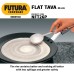 HAWKINS Futura Non-Stick Flat Tawa 26 cm diameter, 4.88 mm Thick with Plastic Handle (NFT26P)