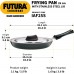 HAWKINS Futura Hard Anodized Frying Pan 25cm Dia., 4.06mm Thick with lid (Hard Anodised, Induction Bottom)