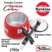 Hawkins Ceramic-Coated 3 Litre, Contura Pressure Cooker, Tomato Red (CTR30)