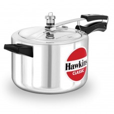 Hawkins Classic Pressure Cooker, 5 Litre, Silver (CL50)