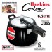 Hawkins Contura Black Pressure Cooker, 6.5 Litre, Black (CB65)