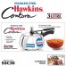 Hawkins Contura Stainless Steel 3 Litre, Induction Compatible Pressure Cooker, Silver (SSC30)