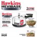 Hawkins Hevibase Induction Compatible Pressure Cooker, 2 Litre, Silver (IH20)