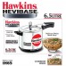 Hawkins Hevibase Induction Compatible Pressure Cooker, 6.5 Litre, Silver (IH65)