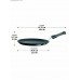 HAWKINS Futura 30 cm diameter, Non-stick Flat Tawa with Plastic Handle (NFT30P)