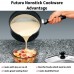HAWKINS Futura Non-Stick 3 L capacity Sauce Pan / Tea Pan with Glass Lid (NS30G)