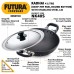 HAWKINS Futura Non-Stick 4 L capacity Kadhai with Lid (NK40S)