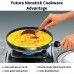 HAWKINS Futura Non-Stick 26 cm diameter 3.25mm Thick Rounded Sides Fry Pan with S.S Lid (NF26RS)