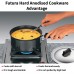 HAWKINS Futura Hard Anodised 2.25 L Capacity Sauce Pan / Tea Pan with Lid (AS225S)