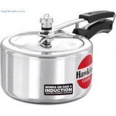 HAWKINS CLASSIC 3.0 LITRE WIDE INDUCTION BASE PRESSURE COOKER 3 L Induction Bottom Pressure Cooker (Aluminium)