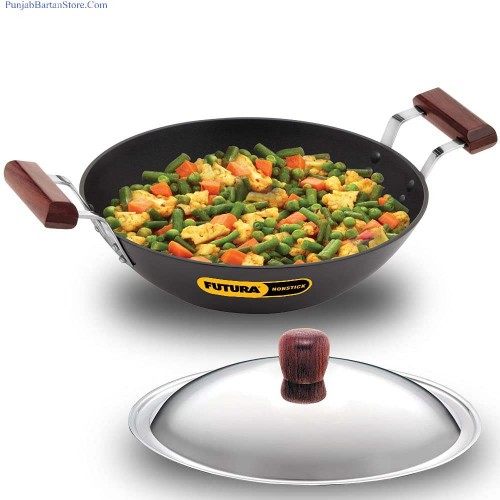 Futura Cast Iron Kadai New , Healthy Cookware , Cas Iron cookware